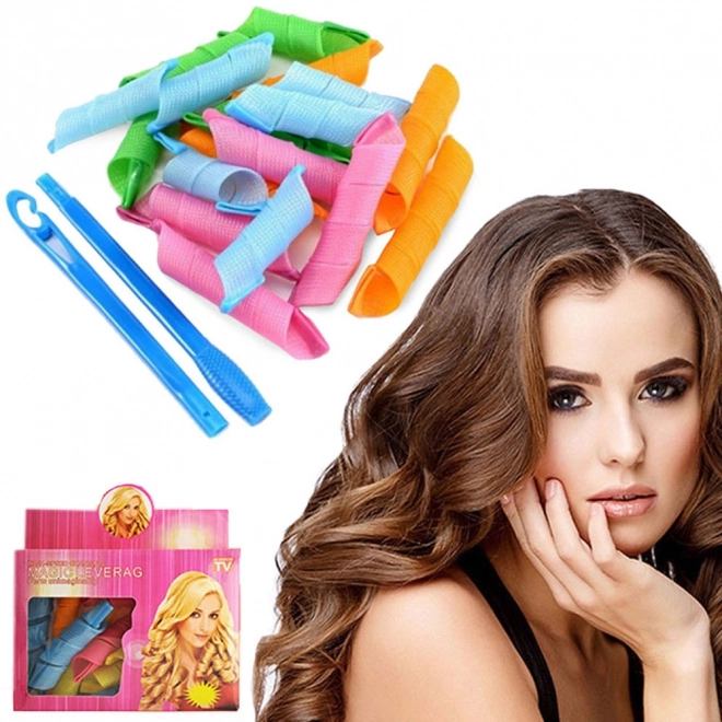 Magische papilotvlechten haarrollers Magic Levarag