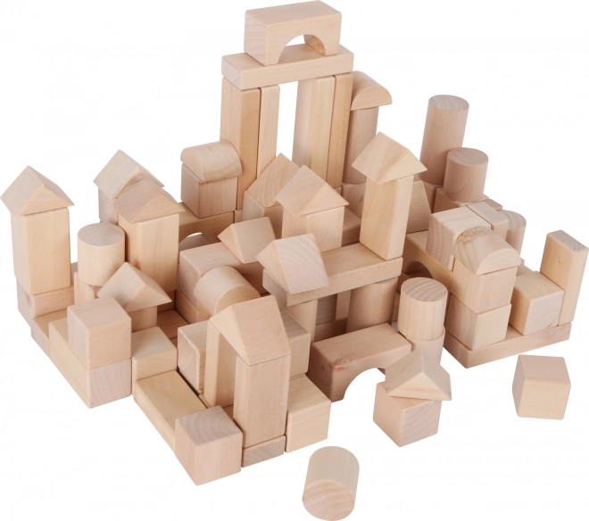 Small Foot Houten Blokken Natuur 100st