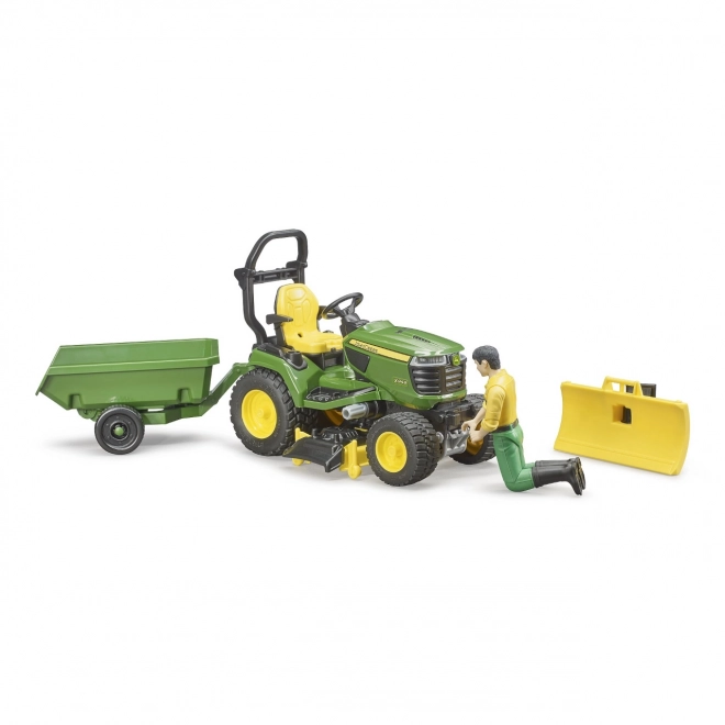 Bruder Tuintractor John Deere X949 met tuinman