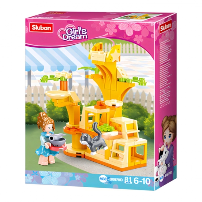 Sluban Girls Dream M38-B0970D Trainingsplek voor Katjes