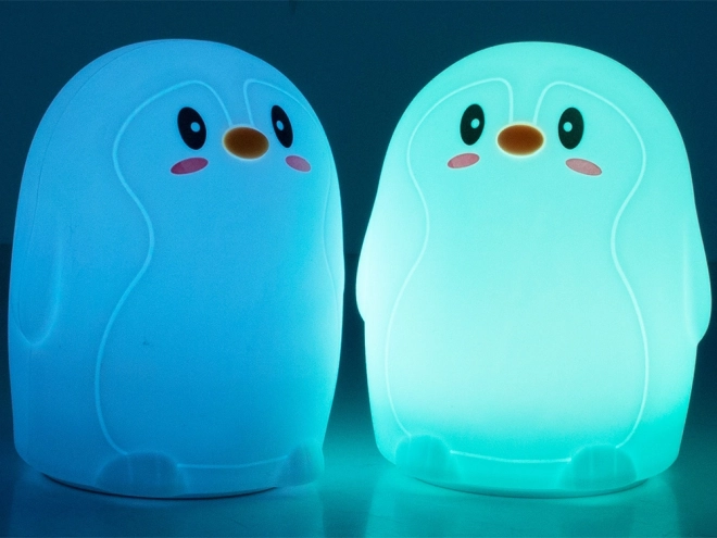 Siliconen Nachtlamp Pinguïn
