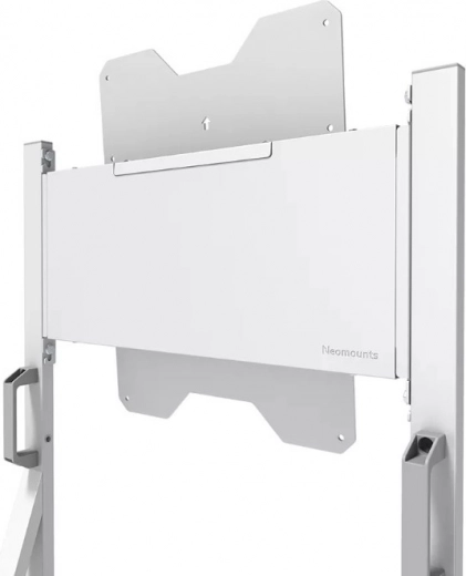 Strak wit design en kabelbeheer