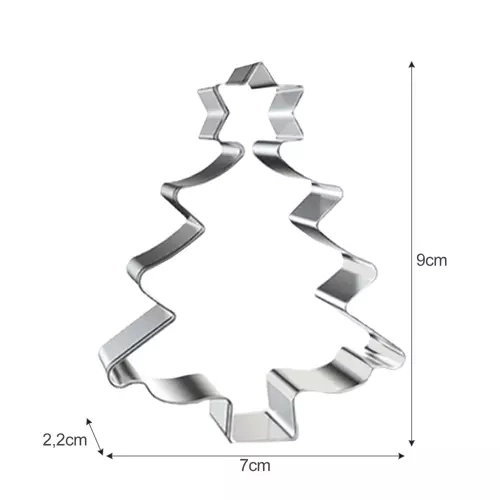 Kerstvormpjes - 7 stks Ruhha 20423