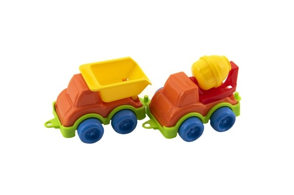 Bouwmachines voor actie op de bouwplaats