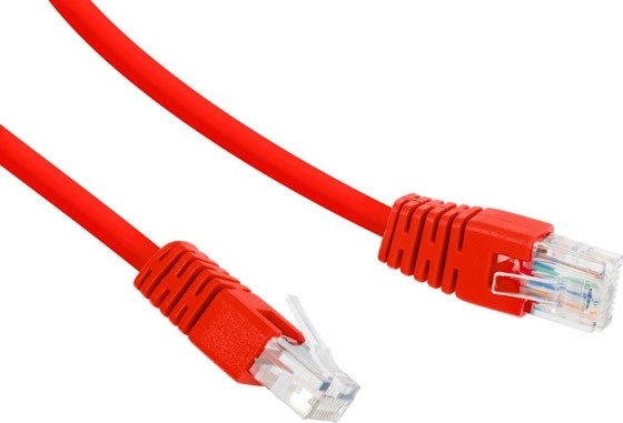 Patchkabel Cat.6 UTP 1 m rood