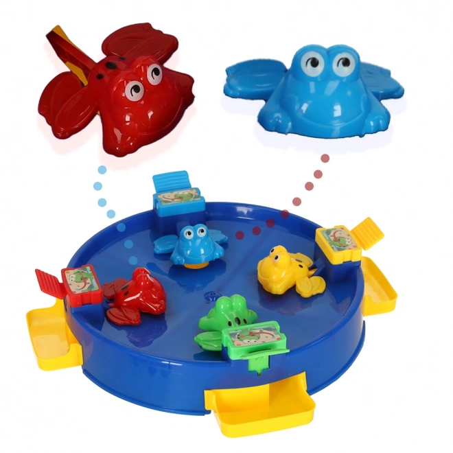 Springende Kikkers spel voor kinderen