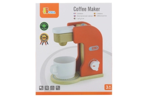 Houten koffiemachine voor kinderen