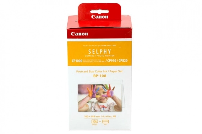 Canon RP-108 set met kleurinkt en papier 108 vellen
