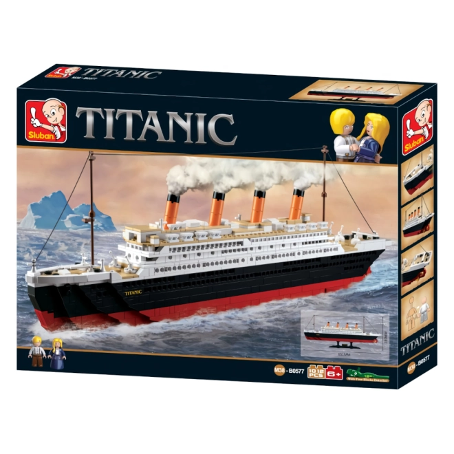 Iconische Titanic als SLUBAN-bouwset