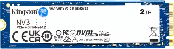 Kingston NV3 2TB PCIe 4.0 NVMe SSD