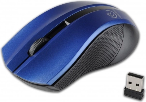 Draadloze optische muis Rebeltec Galaxy blauw‑zilver