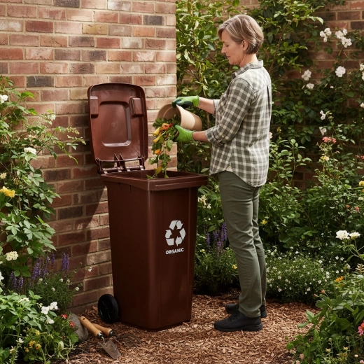 Eenvoudige bediening dankzij rubberen wielen