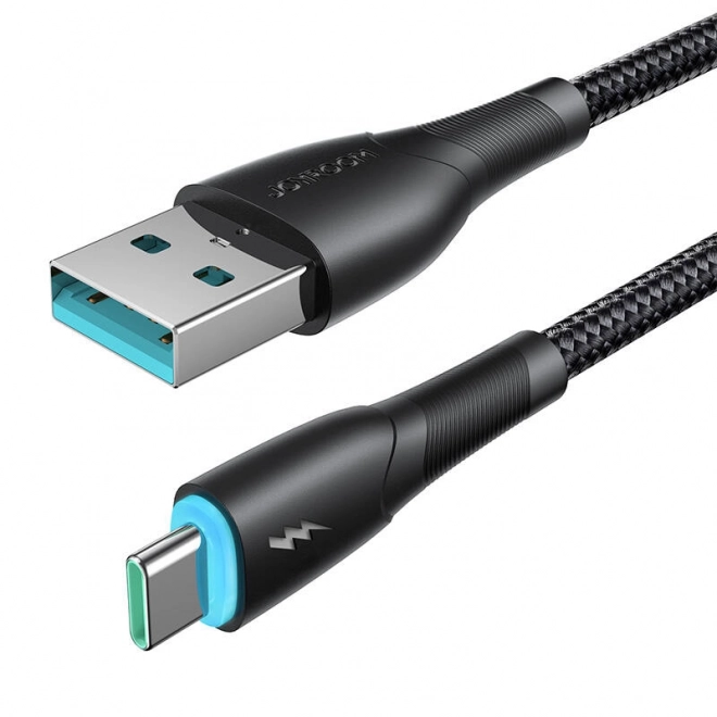 Kabel Joyroom SA32-AC3 Starry USB naar USB-C, 3A, 1m, zwart