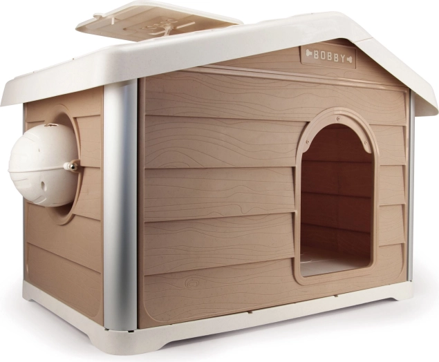 Loboo Smartkave Alaska modulair huisje voor honden en katten met zadeldak
