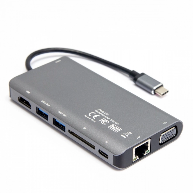 Universele USB-C Hub 8-in-1 Unitek