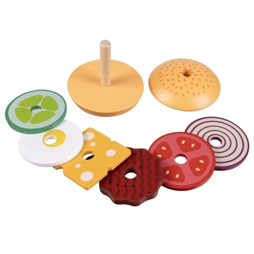 Kruzzel houten hamburger 22673