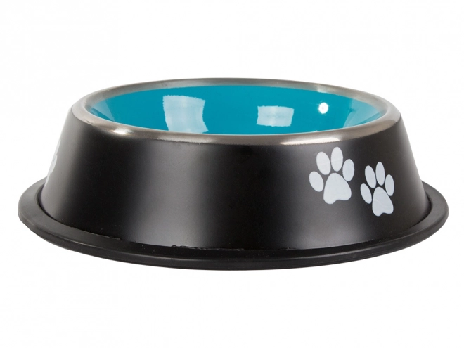 Antislip kom voor honden van roestvrij staal 1l