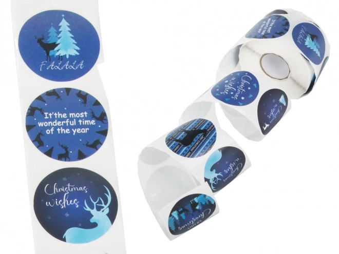 Kerstdecoratieve stickers