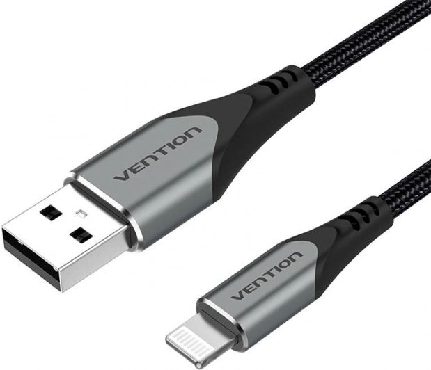 USB-naar-Lightning-kabel Vention 1 m grijs