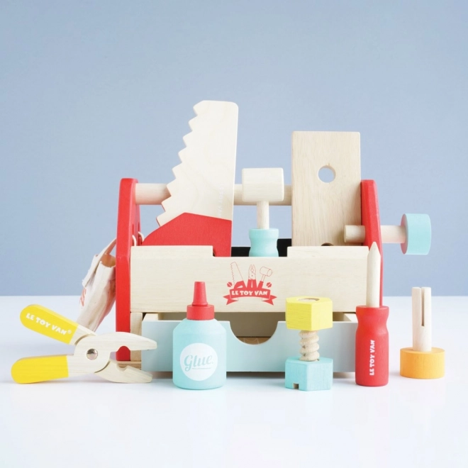 Le Toy Van Gereedschap in een Kist