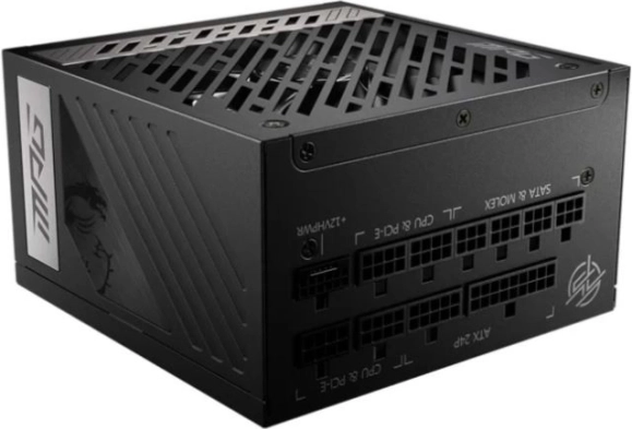 Modulaire voeding MSI MPG A850G PCIe 5.0, 850 W, 80 PLUS Gold