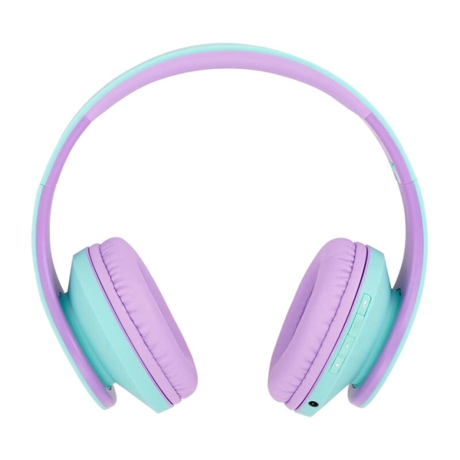 Draadloze Kinderkoptelefoon PowerLocus PLED – Blauw-paars