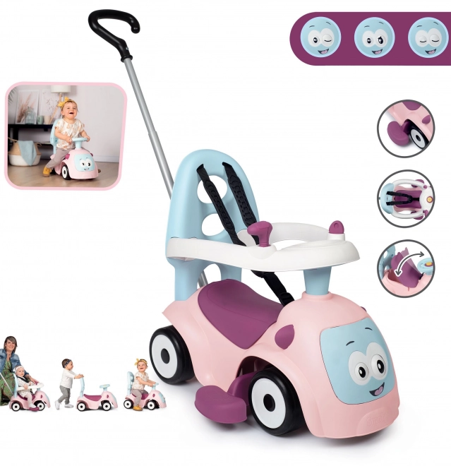 Loopauto SMOBY Maestro 3in1 Roze