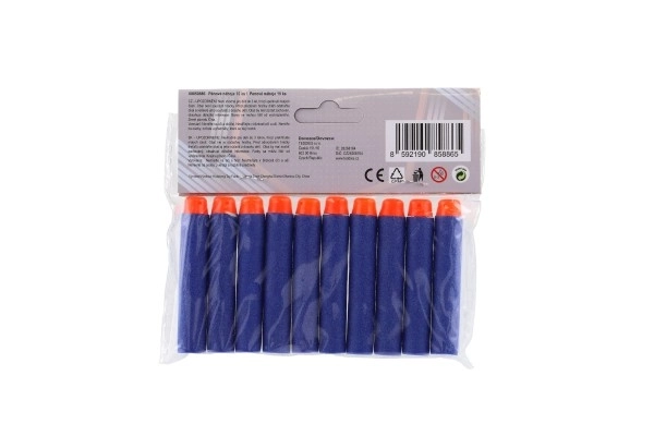 Vervangende schuimpatronen voor Nerf pistool - 10 stuks