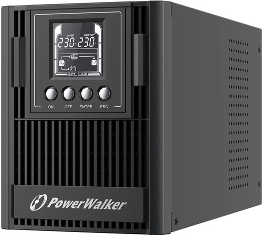 UPS Online 1000VA, drie FR-uitgangen, USB/RS-232, LCD, tower, EPO