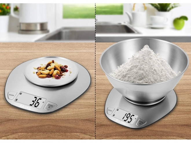 Digitale keukenweegschaal met nauwkeurigheid van 5kg/1g