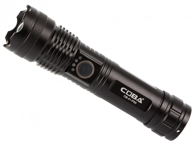 Militaire tactische zaklamp met USB-oplaadmogelijkheid en zoomfunctie