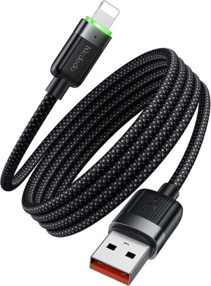 Mcdodo zelfoprollende USB-A naar Lightning-kabel 3A
