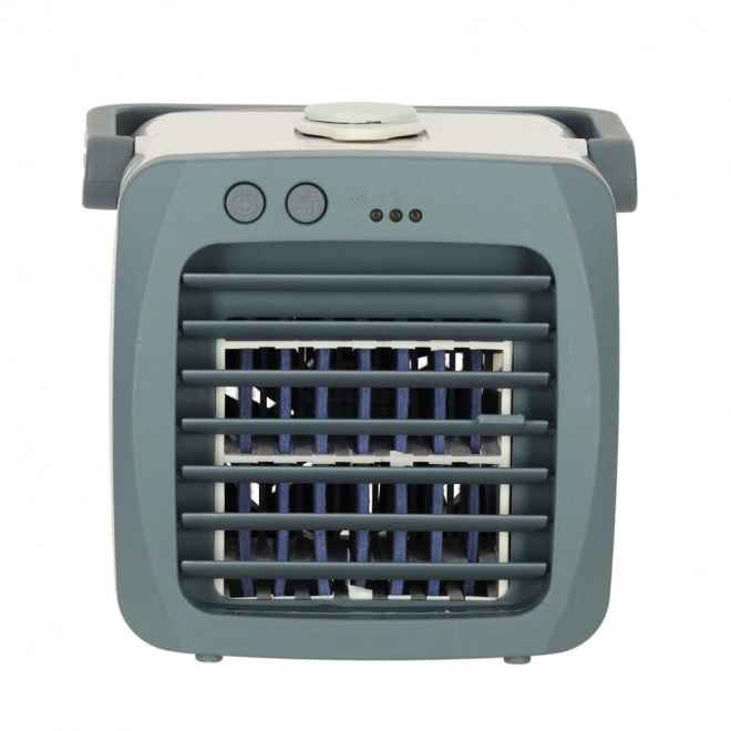Mobiele tafelventilator luchtkoeler luchtbevochtiger USB wit