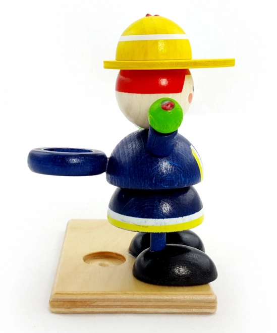 Zandloper met brandweerfiguur voor kinderen