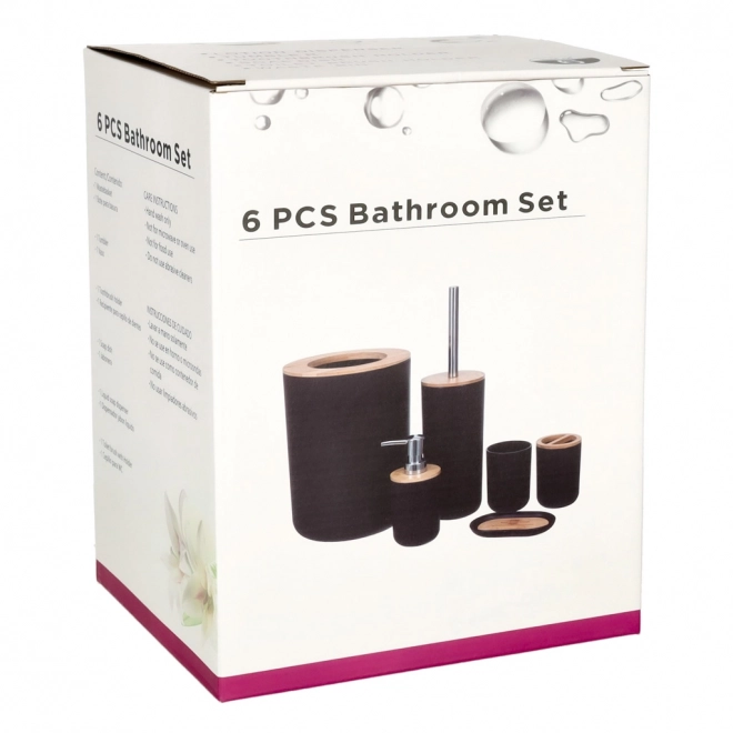 Witte badkamer set 6-delig