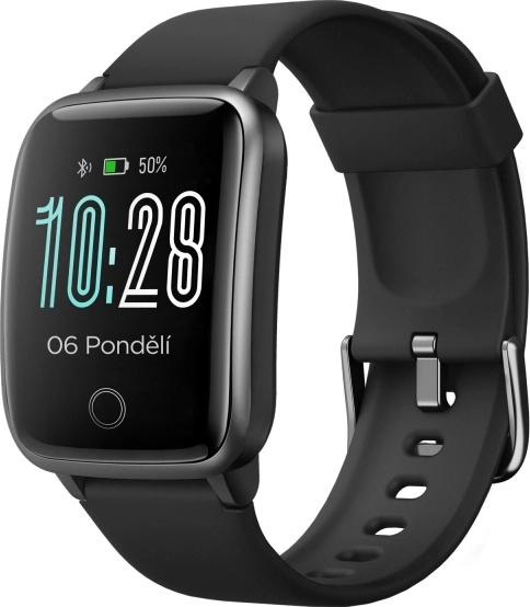 slim horloge Umax U‑Band P2‑L zwart