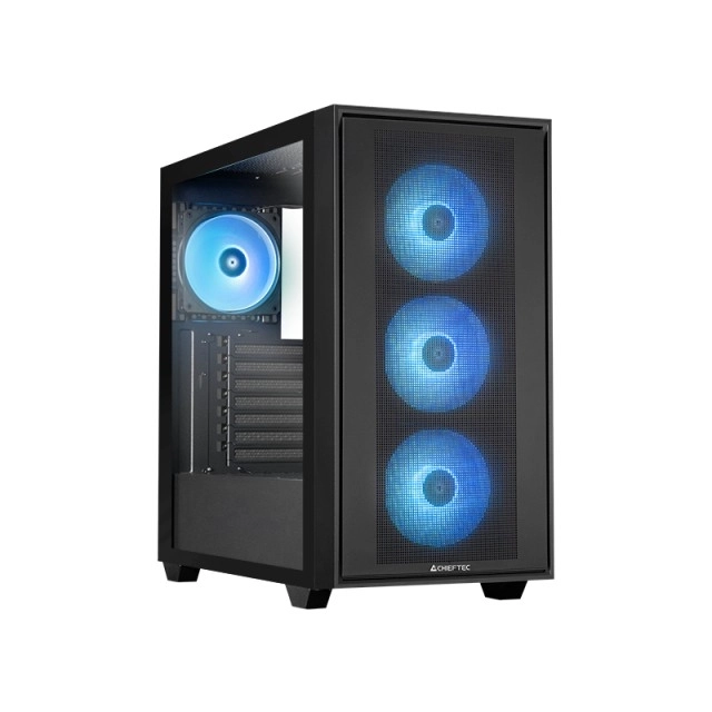 CHIEFTEC Hunter 3 met ARGB ventilatoren