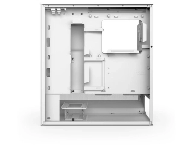 NZXT H5 Flow RGB witte PC behuizing Midi Tower met raam