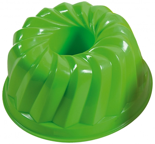 Androni model voor zand, taartvorm met een diameter van 12 cm – Groen