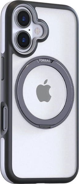 torras ostand r fusion hoesje voor iphone 16 plus zwart