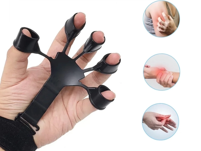 Vingertrainer voor versterking en therapie van handen