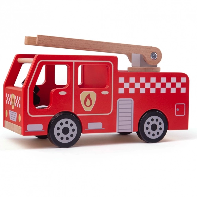 Bigjigs Toys Houten Brandweerauto