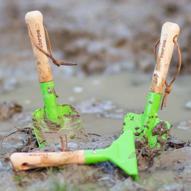 Bigjigs Toys Tuingereedschap Set