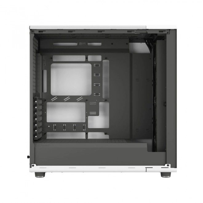 PC kast North XL RC krijt wit TG helder