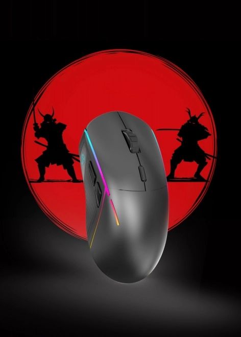 Gamingmuis YMS 3500BK SAMURAI, dual link, oplaadbare batterij