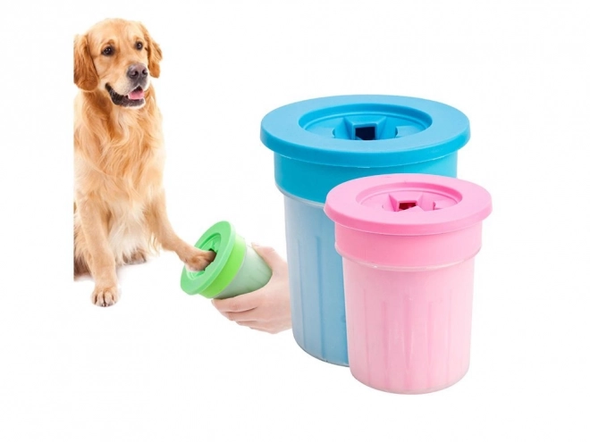 Siliconen pootreiniger voor honden en katten