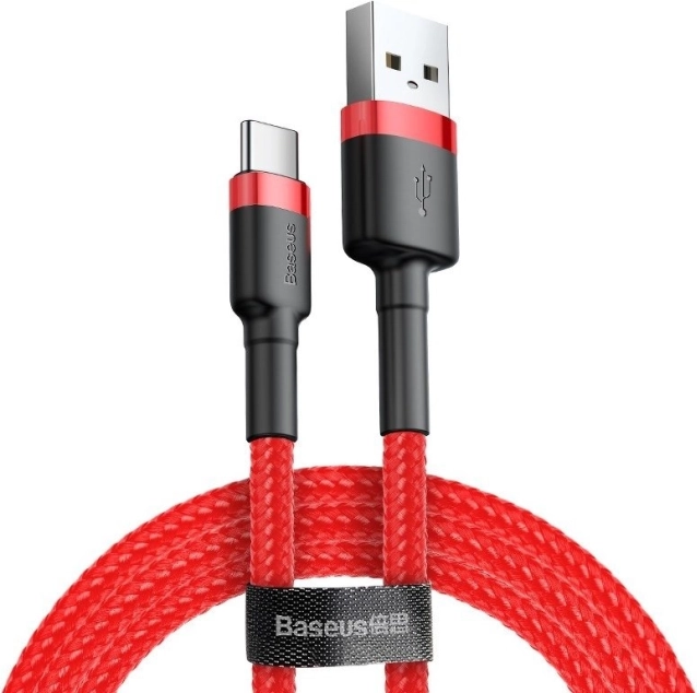 Baseus Cafule kabel USB‑C 1m rood