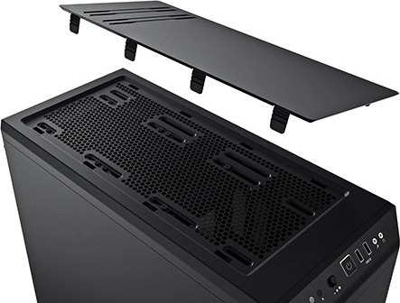 Regelbaar bovenpaneel voor stilte en prestaties