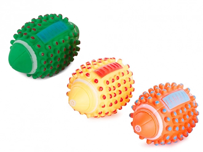Piepend kauwrubber bal voor honden