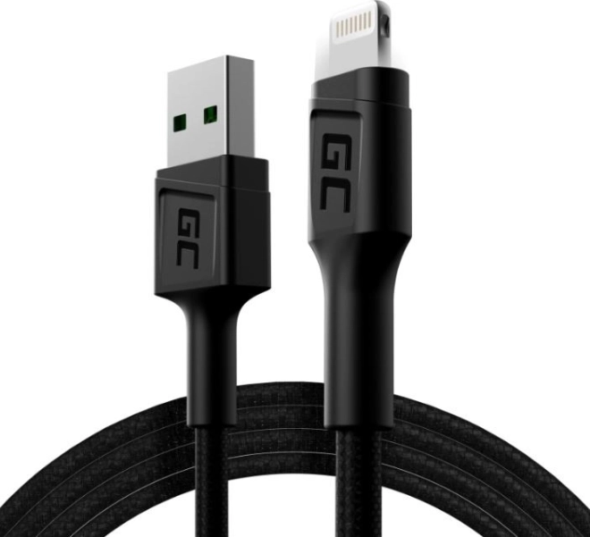 USB Lightning-kabel GC Ray 120 cm met LED-verlichting